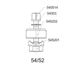 PERFORADOR REDONDO MECANICO 52MM